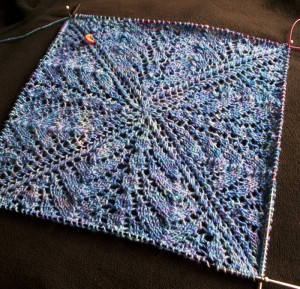 Fountain Lace swatch